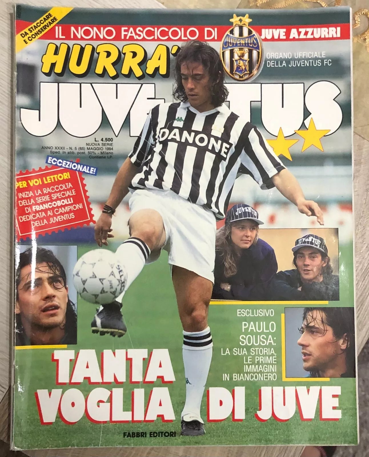 Hurr Juventus n 5 1994 di Juventus F c