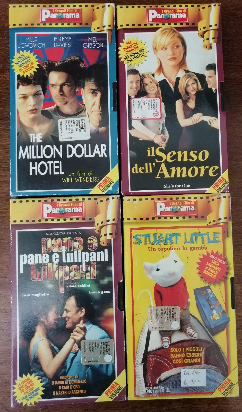I grandi film di Panorama 4vhs - Panorama - VHS - A