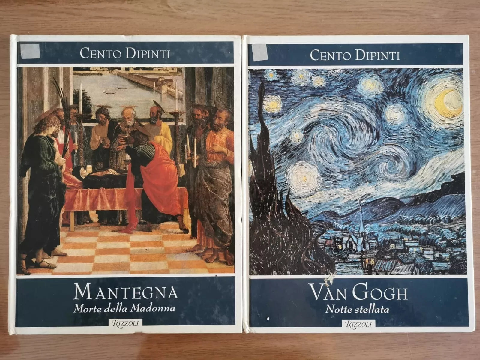Collana Cento dipinti 2 volumi - Van Gogh Mantegna - Rizzoli - 1998 - AR