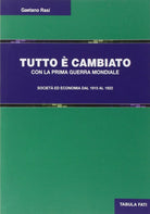 Tutto cambiato con la prima guerra mondiale Societ ed economia dal 1915 al 1