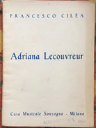 Adriana Lecouvreur di Francesco Cilea