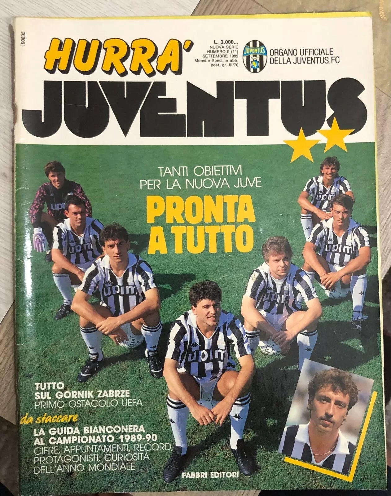 Hurr Juventus n 9 1989 di Juventus F c