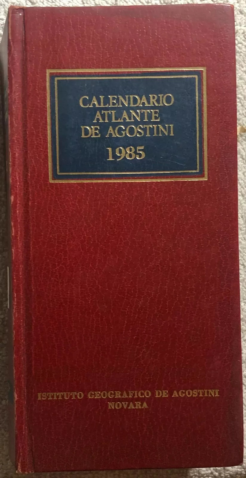 Calendario atlante DeAgostini 1985 di Aa.vv., 1985, Deagostini