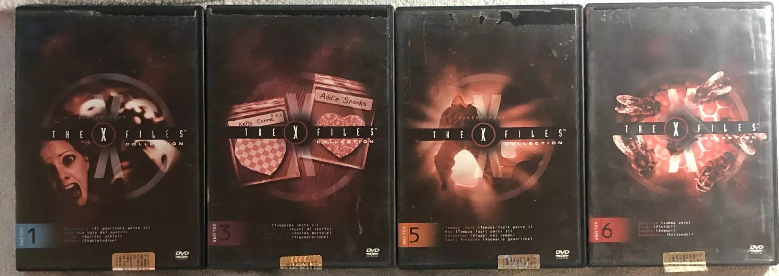 The X-Files collection stagione 4 1-3-4-5-6 DVD di Aa.vv., 20th Century Fox