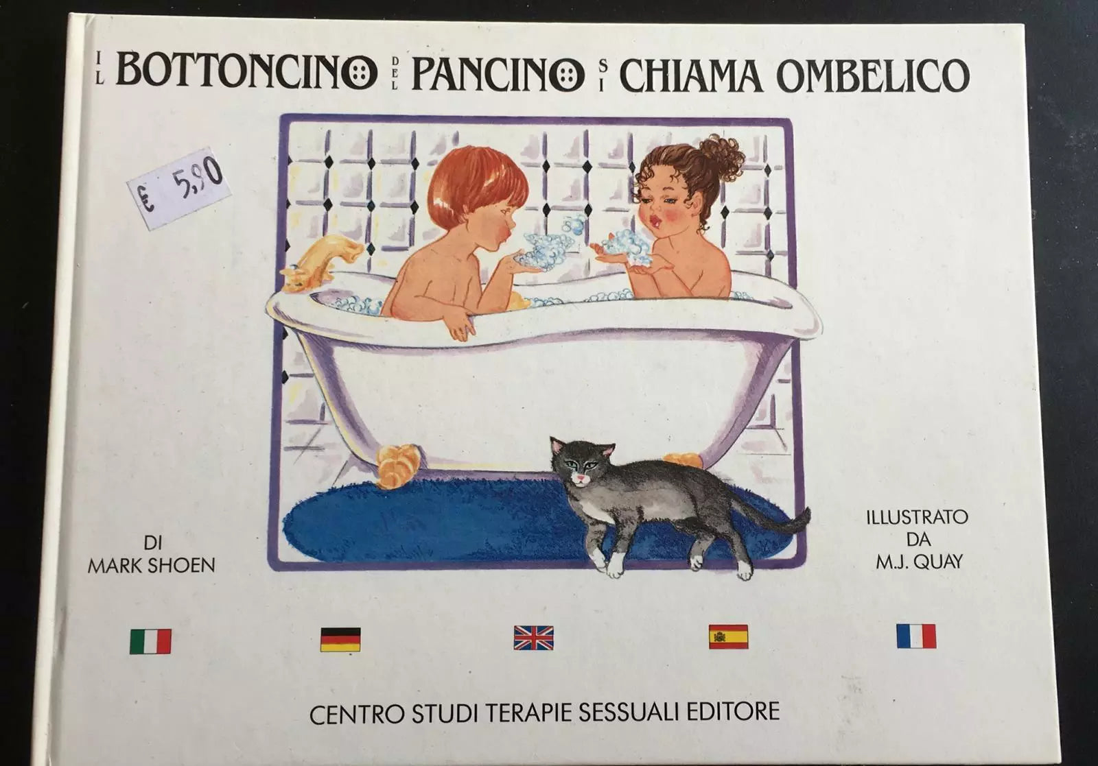 Il bottoncino del pancino si chiama ombelico - Mark Schoen, 1989 - P