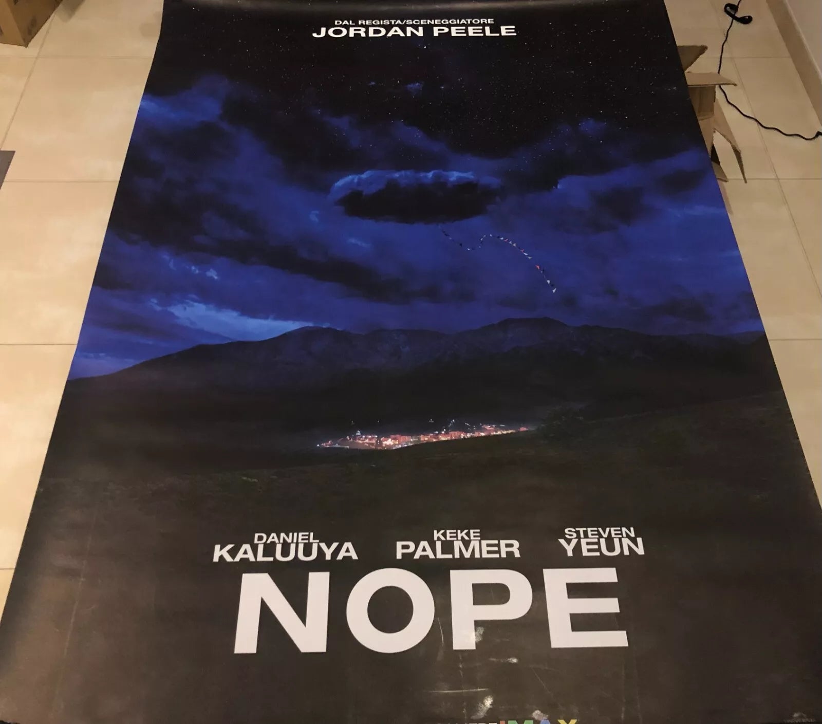 Poster locandina Nope 100x140 cm ORIGINALE da cinema di Jordan Peele