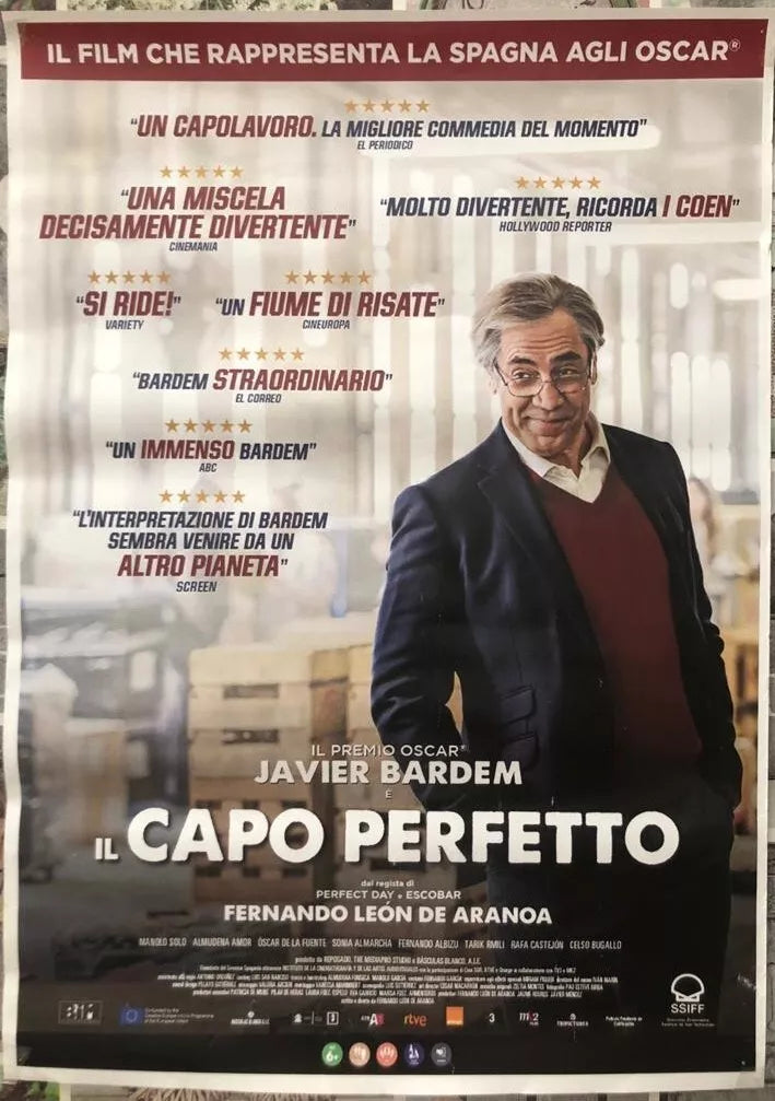 Poster locandina Il capo perfetto 45x32 cm ORIGINALE da cinema 2021 di Fernando
