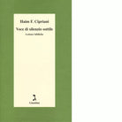 Voce di silenzio sottile di Haim Fabrizio Cipriani