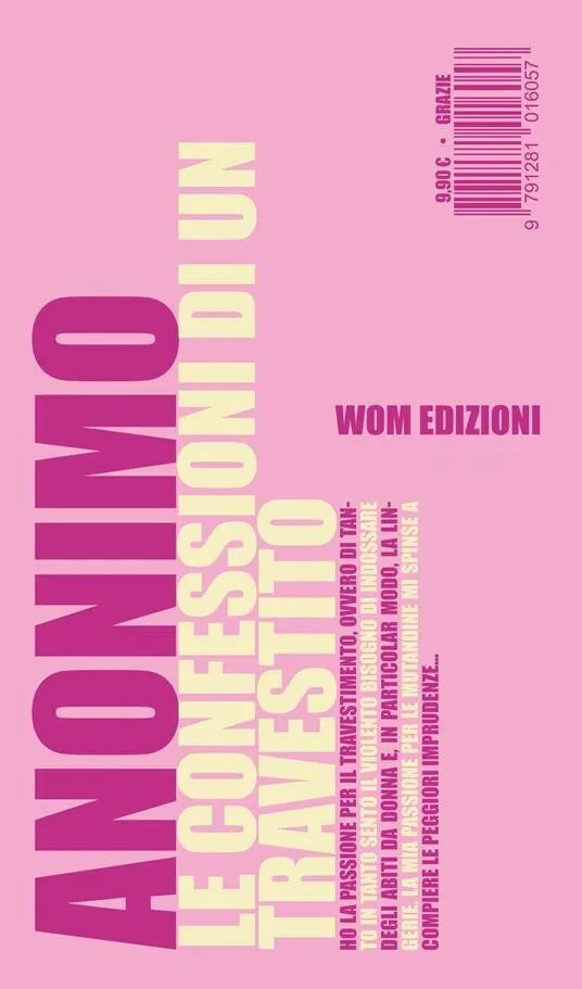 Le confessioni di un travestito di Anonimo