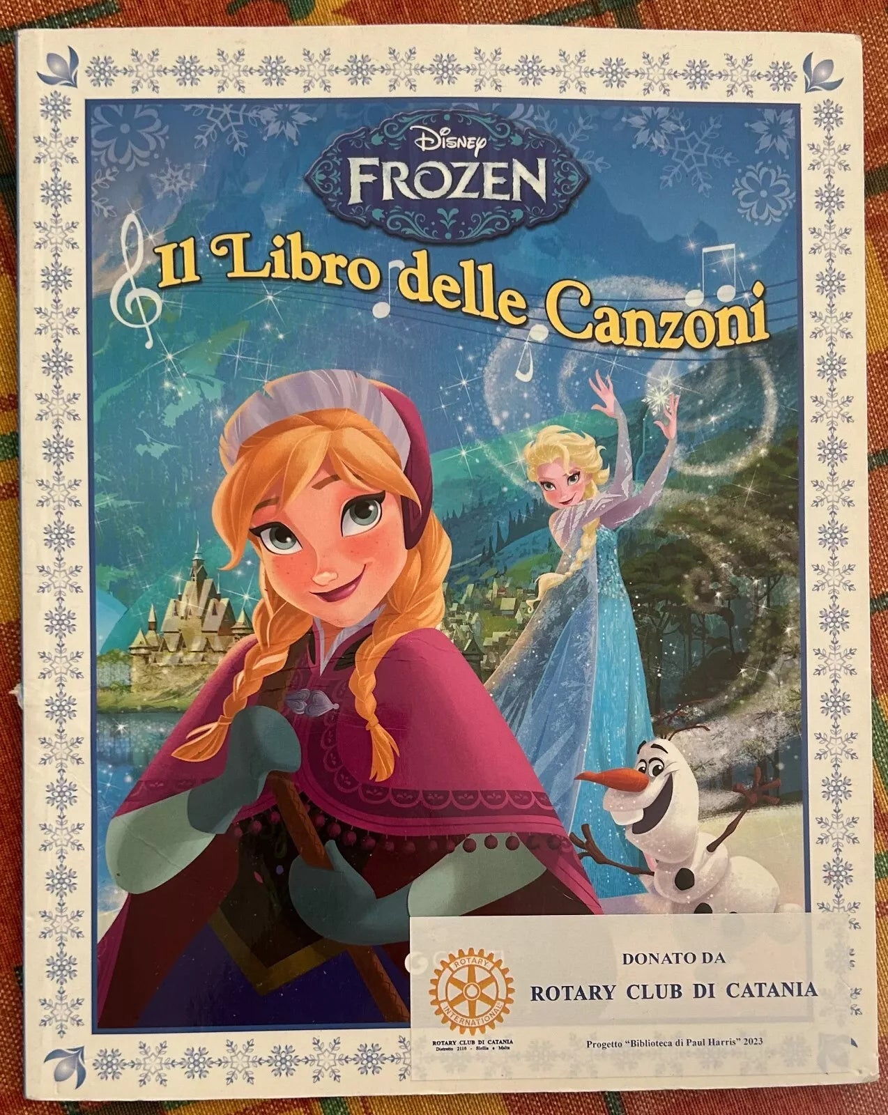 Frozen Il libro delle canzoni Ediz illustrata di Walt Disney