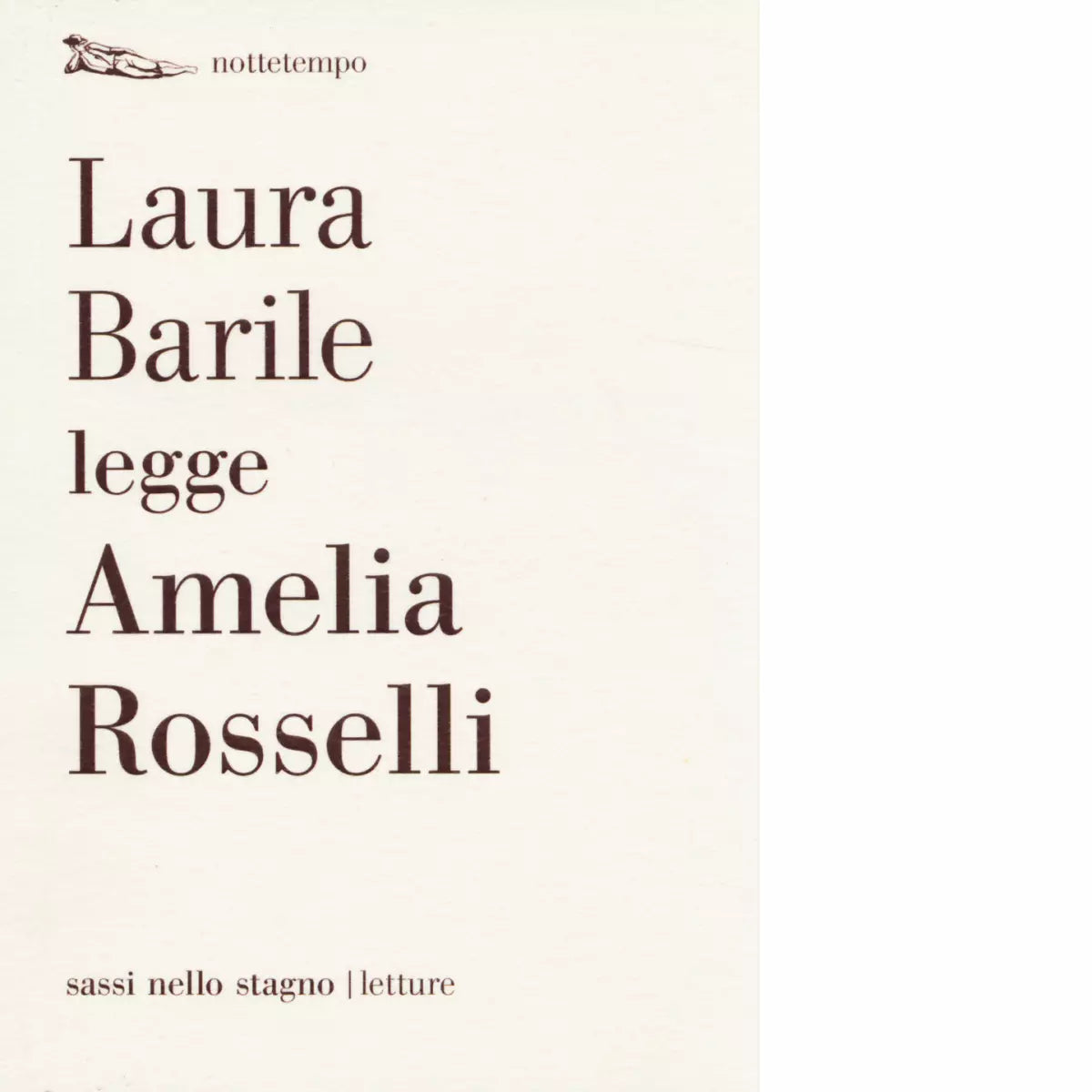 Laura Barile legge Amelia Rosselli di Laura Barile
