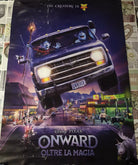 Poster locandina Onward 100x70 cm ORIGINALE da cinema 2020 di Dan Scanlon