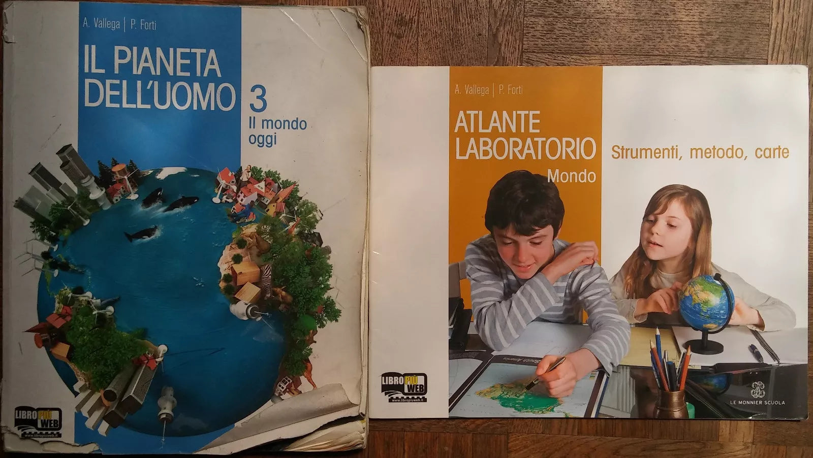 Il pianeta dell’uomoVol.3;Atlante laboratorio-Vallega;Forti-Le Monnier,2015-R