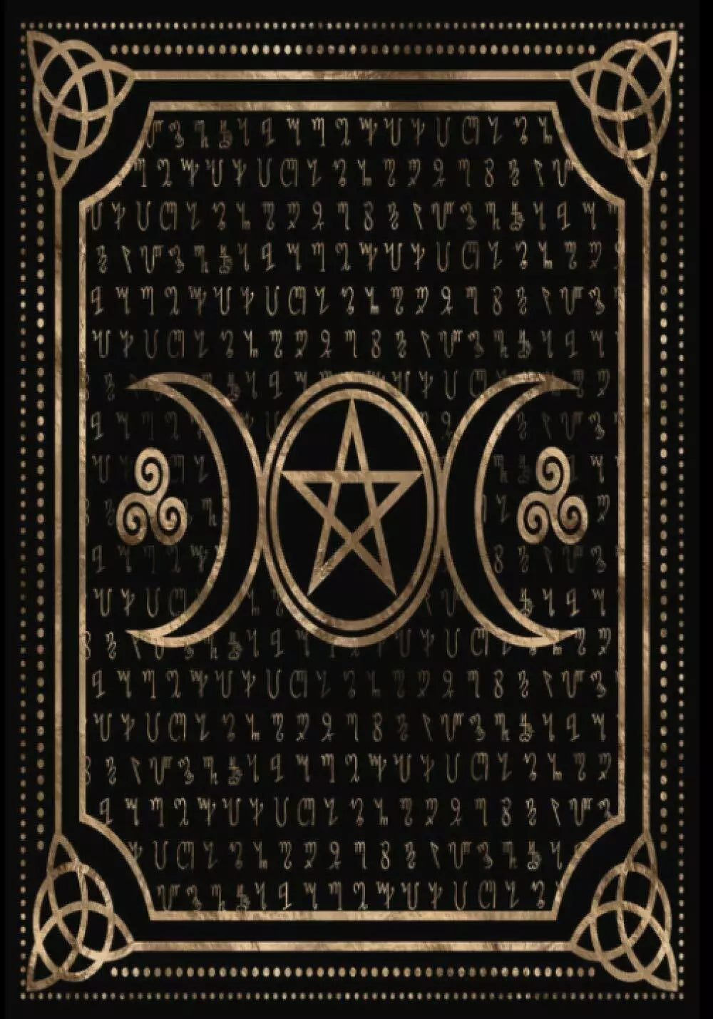 Il Libro Delle Ombre: Quaderno della Triplice Dea | Diario Punteggiato con 150 P