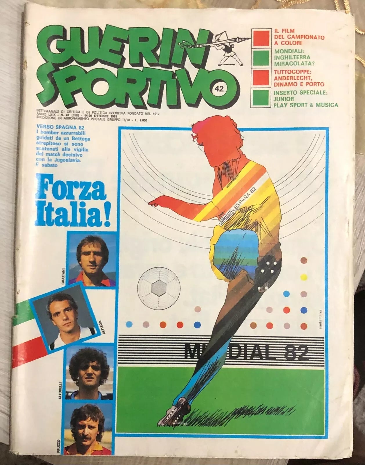 Guerin Sportivo n 42 1981 di Aa vv