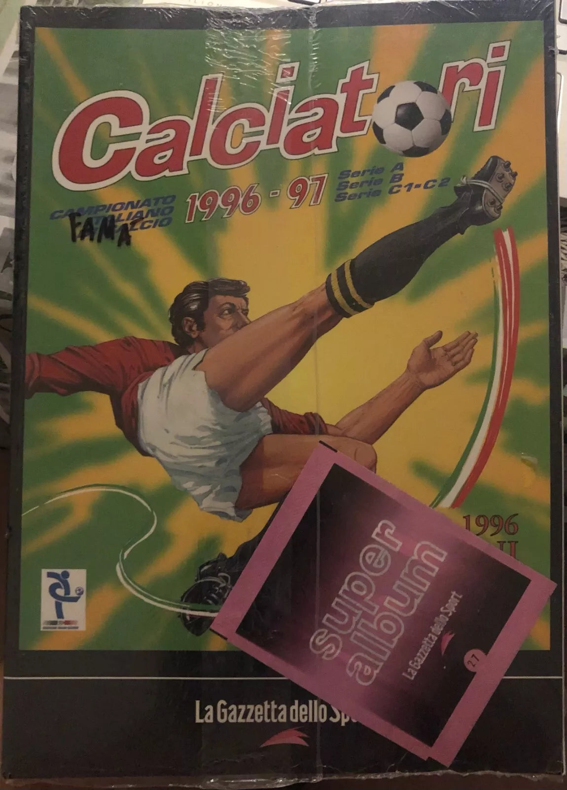 La raccolta completa degli album Panini 1996