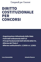 Diritto Costituzionale per Concorsi di Luca Annunziata Antonio Ruocco 2021