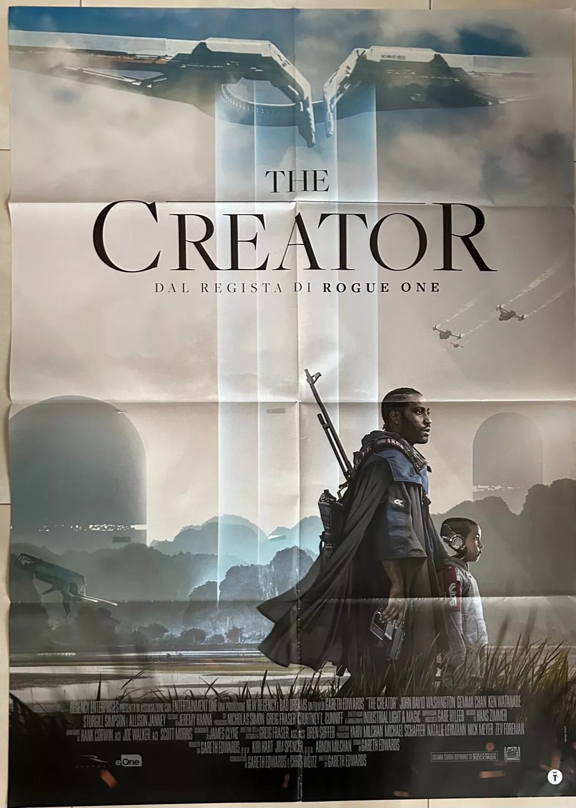 Poster locandina The Creator 100x140 ORIGINALE da cinema di Gareth Edwards