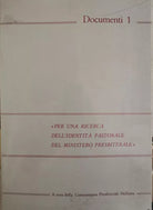 Per una ricerca dell’identita pastorale del ministero presbiteriale - ER