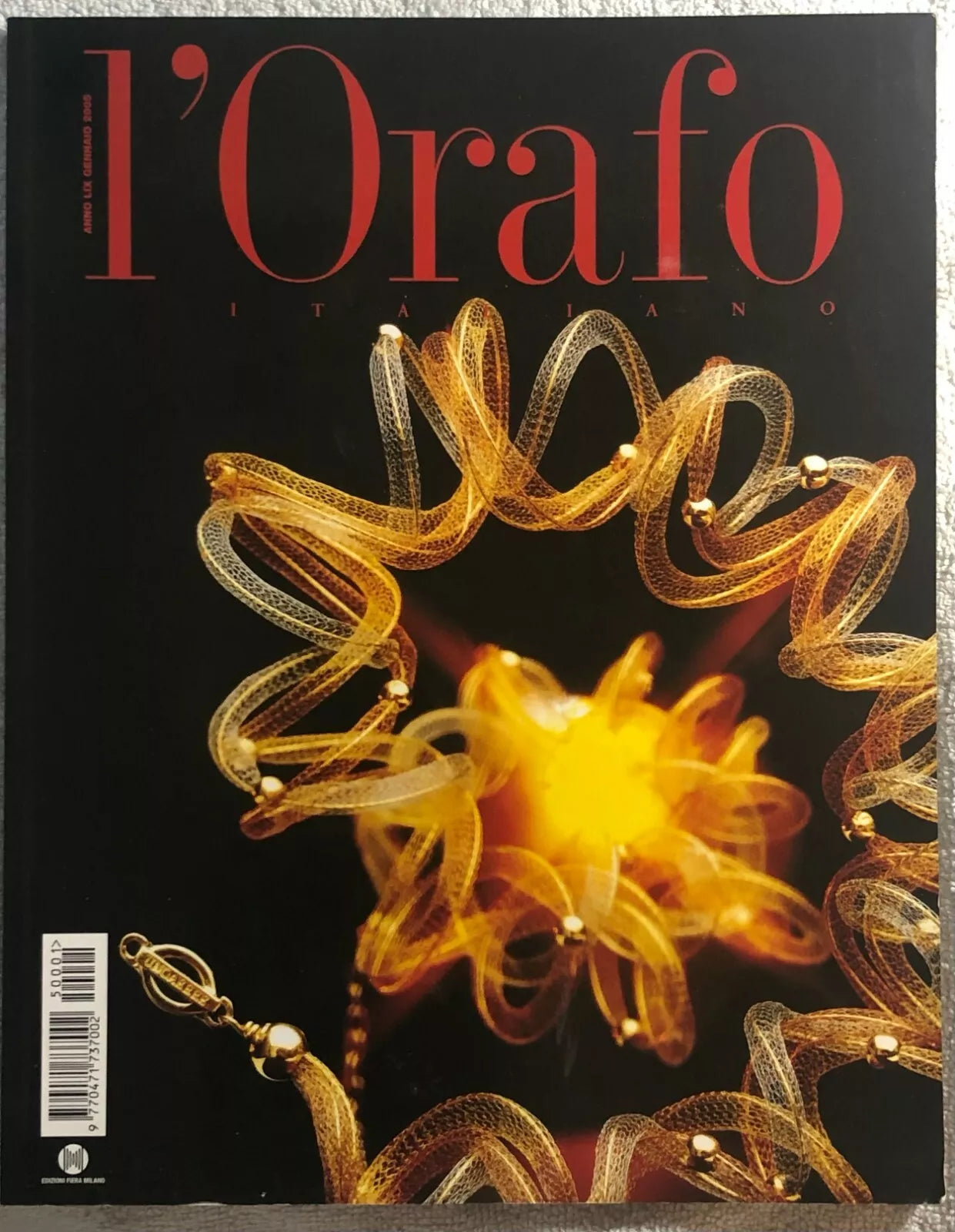 L’orafo italiano gennaio 2005 di Aa.vv., 2005, Edizioni Fiera Milano