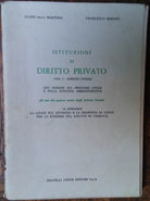 Istituzioni di diritto privatoVol.I-G.DellaMartora,FrancescoMirone-Conte,1971-R