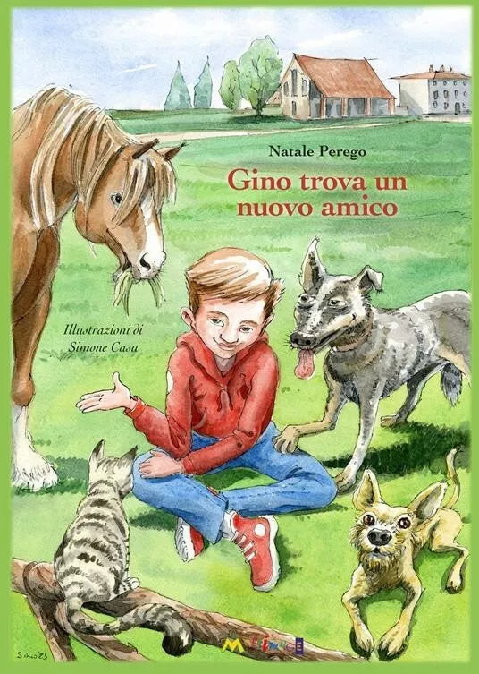 Gino trova un nuovo amico Ediz illustrata di Natale Perego