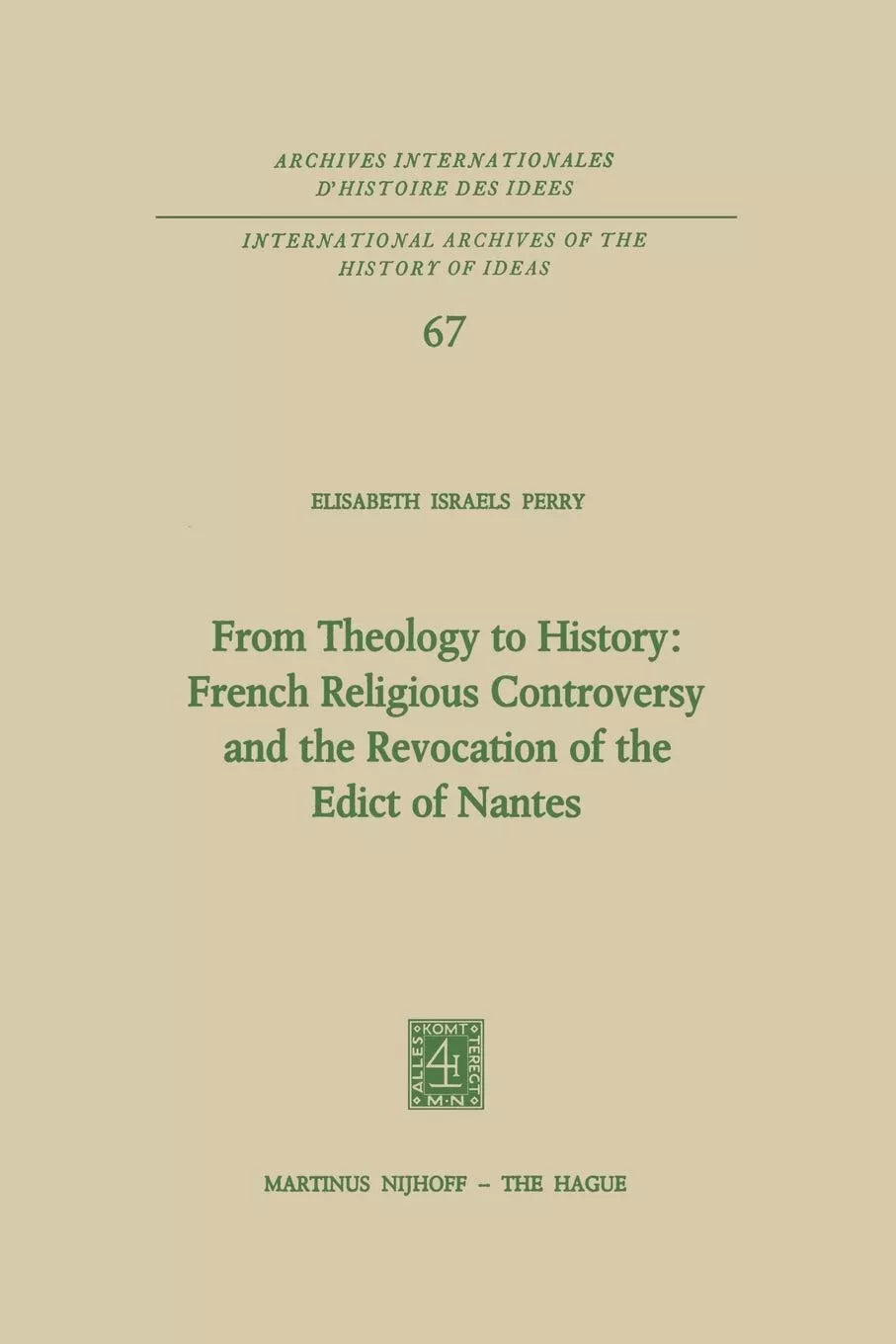 From Theology to History