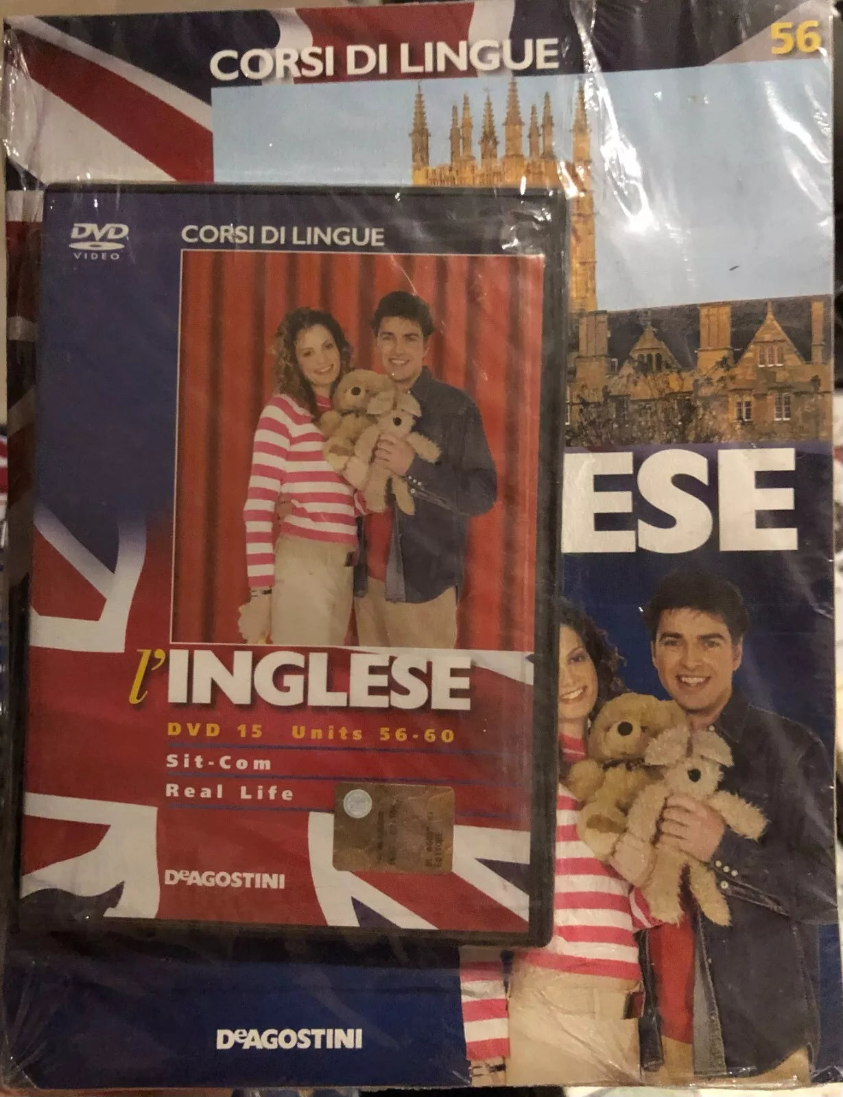 Corsi di lingue L inglese fascicolo 56 DVD di Aa vv