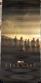 Poster locandina Eternals 33x70 cm ORIGINALE da cinema 2021 di Chlo Zhao