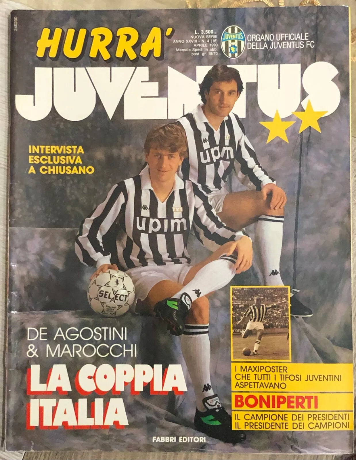 Hurr Juventus n 4 1990 di Juventus F c