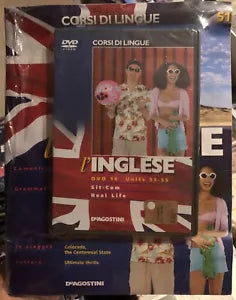 Corsi di lingue L inglese fascicolo 51 DVD di Aa vv