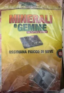 Minerali e gemme da tutto il mondo di grandi dimensioni n 8 Ossidiana fiocco di