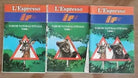 Parchi naturali d Italia guida 1, 2 e 3 - L Espresso - 1983 - AR