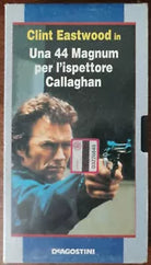 Una 44 Magnum per l ispettore Callaghan - Clint Eastwood-Deagostini,1998- vhs-A
