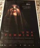 Poster locandina Una femmina 100x70 cm ORIGINALE da cinema 2022 di Francesco Co