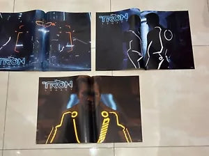 Set di 3 poster locandine Tron