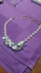 Collana vintage cristallo di rocca
