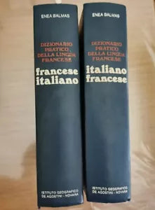Dizionario pratico della lingua francese - E. Balmas - DeAgostini - 1979 - AR