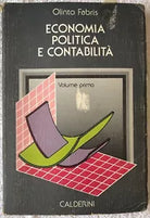 Economia politica e contabilit Vol 1 di Olinto Fabris