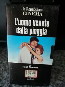 L Uomo venuto dalla pioggia - vhs - 1970 - la Repubblica -F