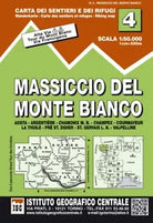 Carta N 4 Massiccio Del Monte Bianco 1