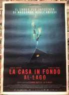 Poster locandina La casa in fondo al lago 45x32 cm ORIGINALE da cinema 2021