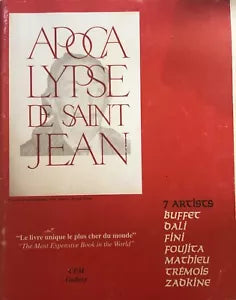 Apocalypse de Saint Jean di Aa.vv., 1961, Cfm Gallery