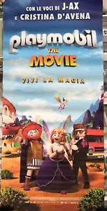 Poster locandina Playmobile the movie 33x70 cm ORIGINALE da cinema 2019 di Lino