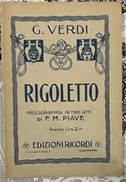 Rigoletto di Giuseppe Verdi di Francesco Maria Piave