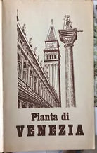 Pianta di Venezia vintage anni 60 autore sconosciuto di Aa vv
