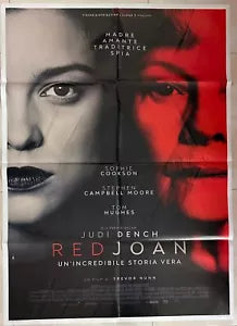 Poster locandina Red Joan 100x140 ORIGINALE da cinema di Trevor Nunn