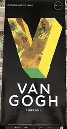 Poster locandina Van Gogh I girasoli 33x70 cm ORIGINALE da cinema 2022 di David