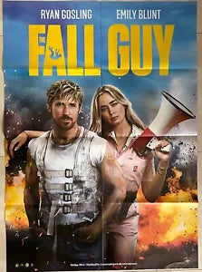 Poster locandina The Fall Guy 100x140 ORIGINALE da cinema di David Leitch