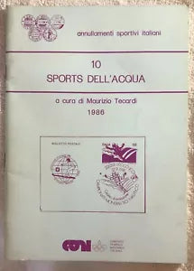 Sports dell’acqua 10 di Maurizio Tecardi, 1986, Coni